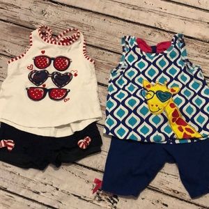 Lot of two Rare Editions summer outfits